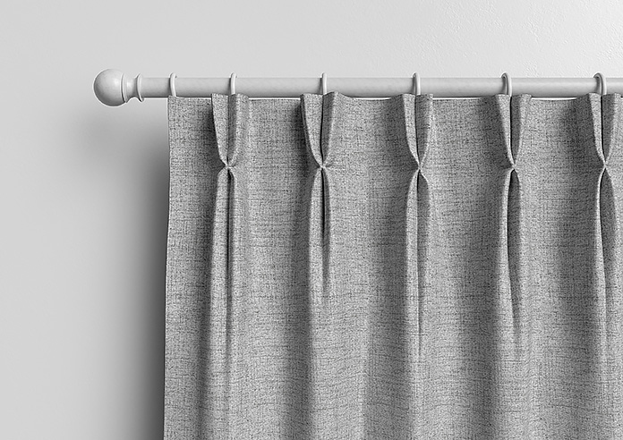 Melrose (Blackout), Wool Grey - Made to Measure Curtains - Image 11